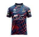 Karachi Kings Home Shirt 2026 official blue and red jersey front view