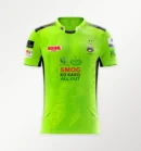 Lahore Qalandars PSL Shirt 2025 official green home jersey front view