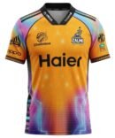 Peshawar Zalmi PSL Shirt 2026 official holographic yellow jersey front view