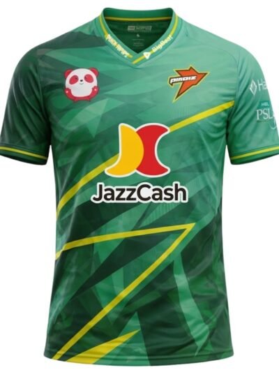 Rawalpindiz Away Shirt 2026 official green jersey front view