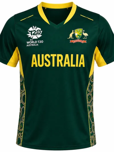 Australia cricket team jersey front view