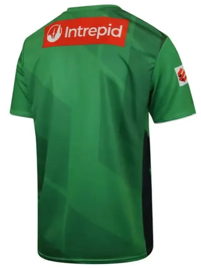Melbourne Stars BBL green cricket jersey back view