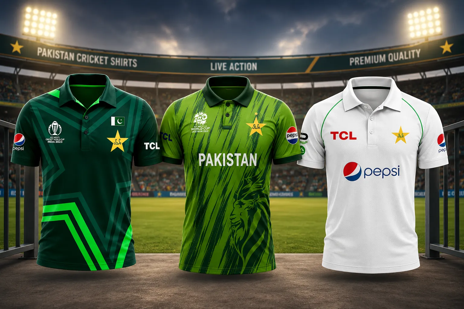Pakistan Cricket Shirts Design
