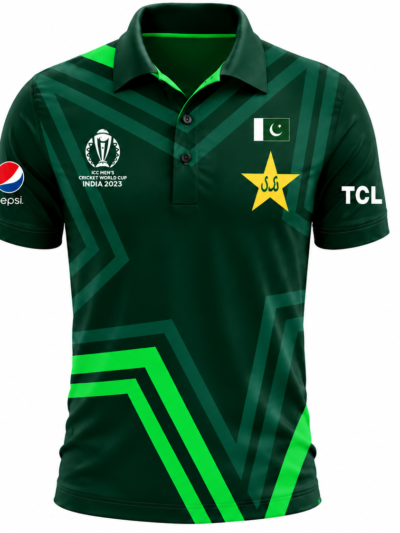 Pakistan ODI cricket team shirt front view
