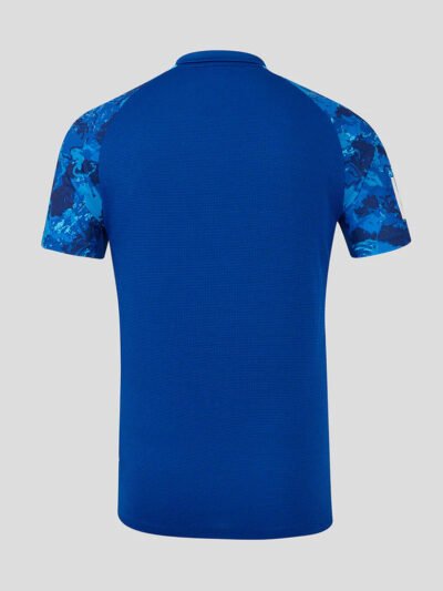 England ODI Cricket Jersey blue camo shirt back view