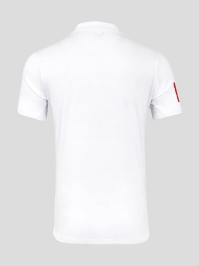 England Test Cricket Jersey white shirt back view