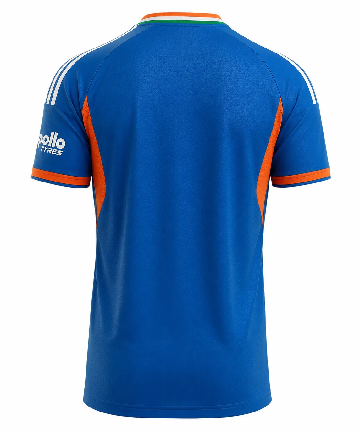India Cricket Team Jersey blue shirt back view