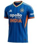 India Cricket Team Jersey official blue shirt front view