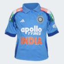India ODI Cricket Jersey official sky blue shirt front view