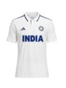 India Test Cricket Jersey official white shirt front view