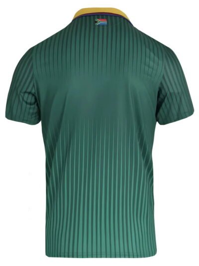 South Africa ODI Cricket Jersey green shirt back view
