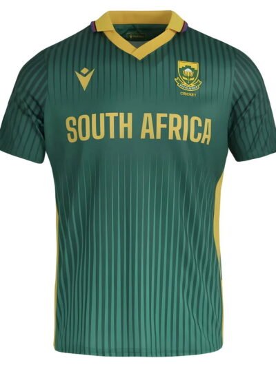 South Africa ODI Cricket Jersey official green shirt front view