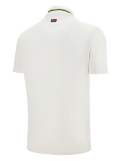 South Africa Test Cricket Jersey white shirt back view