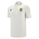 South Africa Test Cricket Jersey official white shirt front view