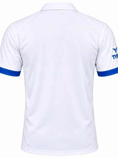 Afghanistan national cricket team white Test jersey back view